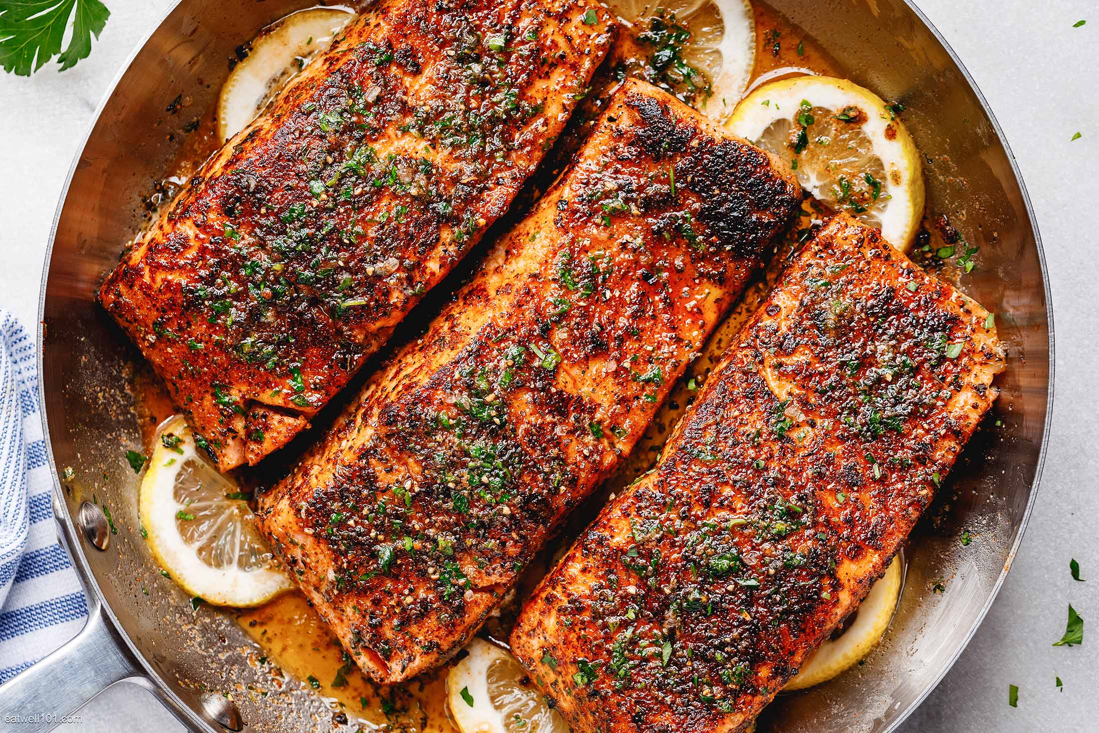 Grilled Blackened Salmon